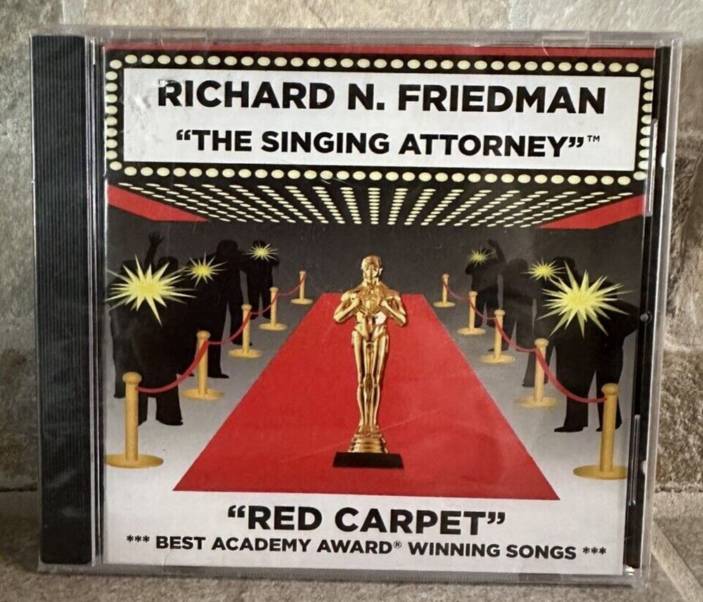 NEW CD Richard N. Friedman "The Singing Attorney"